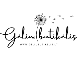 Gėlių butikelis logotipas – ITMA klientas