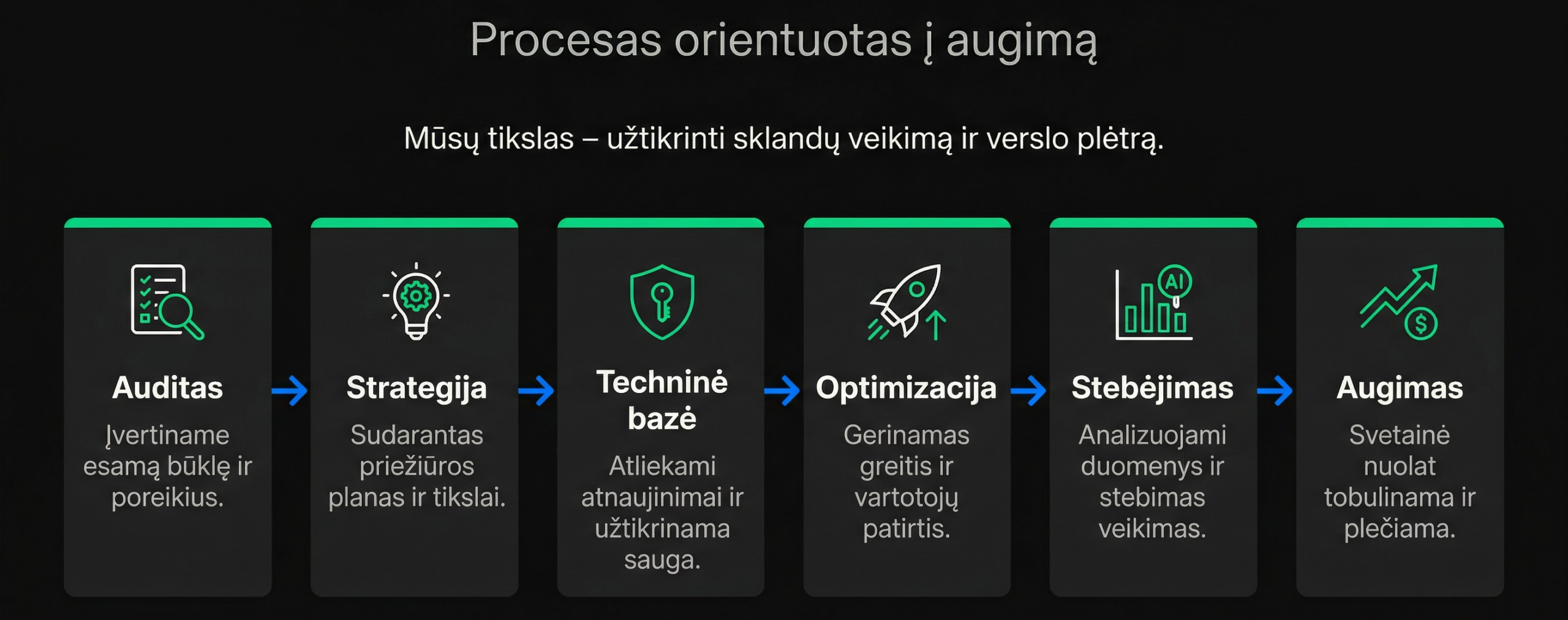 Interneto svetainių priežiūra – ITMA LT